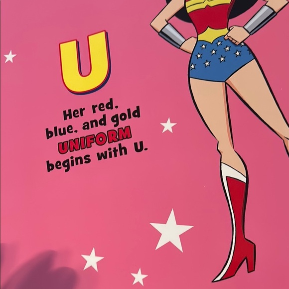 Wonder Woman ABCs Kids Book - Picture 6 of 7